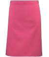 PR151 Colours Mid Length Apron Hot Pink colour image